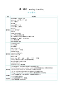 初中英语外研版（2024）七年级上册（2024）Unit 1 A new start第二课时教案