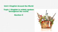 初中英语Topic 1 English is widely spoken around the world.精品课件ppt