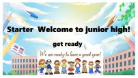 初中英语外研版（2024）七年级上册（2024）Starter Welcome to junior high优秀课件ppt