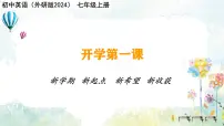 初中外研版（2024）Starter Welcome to junior high教学课件ppt