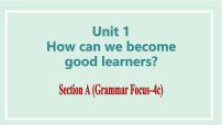 英语九年级全册Unit 1 How can we become good learners.Section A背景图ppt课件