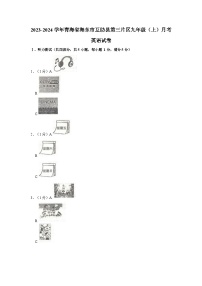 2023-2024学年青海省海东市互助县第三片区九年级（上）月考英语试卷