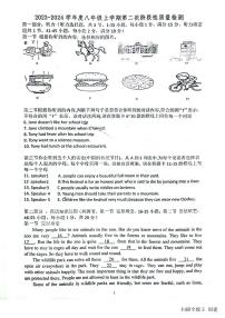 2023-2024学年山东省枣庄市滕州市八年级（上）月考英语试卷（12月份）