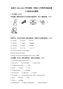 2023-2024学年新疆昌吉州八年级（上）期末英语试卷