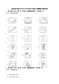 贵州省六盘水市2023-2024学年七年级上学期期中英语试卷
