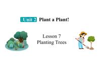 初中冀教版（2024）Lesson 7 Planting Trees获奖ppt课件