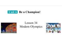 英语八年级下册Lesson 34 Modern Olympics公开课课件ppt