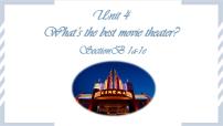 人教版（2024）八年级上册Unit 4 What’s the best movie theater?Section B课文内容免费ppt课件