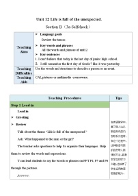 英语九年级全册Section B教案