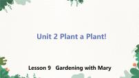 冀教版（2024）八年级下册Lesson 9 Gardening with Mary授课课件ppt