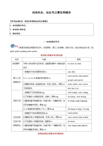 2025年中考英语一轮复习考点练习专题9.动词时态，语态 （2份，原卷版+解析版）