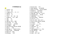 2025年中考英语一轮复习知识点梳理2.高频短语汇总-中考复习常用短语