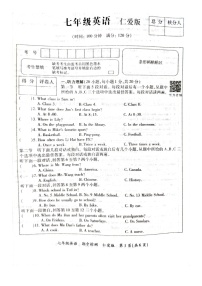 河南省周口市沈丘县2024-2025学年七年级上学期11月期中英语试题