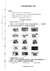 山西省吕梁市汾阳市2024-2025学年八年级上学期11月期中英语试题