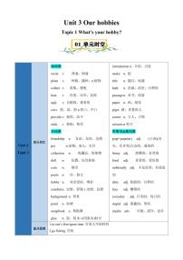 仁爱科普版（2024）八年级上册Topic 1 What's the strongest animal on the farm?达标测试