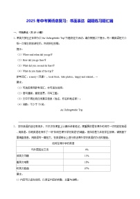 2025年中考英语总复习：书面表达 刷题练习题汇编（含答案解析、范文）