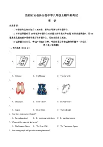 四川省资阳市安岳中学2024-2025学年八年级上学期11月期中考试英语试题