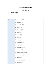 初中英语人教版（2024）七年级上册（2024）Section A导学案