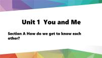 人教版（2024）七年级上册（2024）Unit 2 We're Family!Section A多媒体教学ppt课件