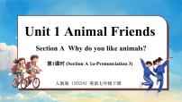 初中英语人教版（2024）七年级下册（2024）Unit 1 Animal friends课文内容课件ppt