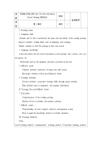 牛津译林版（2024）七年级上册（2024）Module 2 Colourful lifeUnit 7 Be wise with money教案