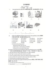 上海市黄浦区卢湾中学 2024-2025学年九年级上学期12月阶段测试英语试卷