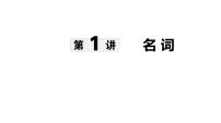 第1讲 名词-【语法专题】2025年中考英语二轮语法专题复习课件