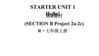 初中Section B教学ppt课件