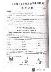 四川省眉山市仁寿县2024-2025学年上学期七年级期末教学质量监测英语试卷2025+01