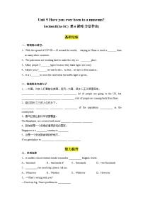 人教版（2024）八年级下册Section B获奖教学设计及反思