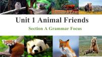 初中Unit 1 Animal friends课文配套课件ppt