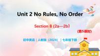 初中英语Unit 2 No Rules, No Order精品教学ppt课件