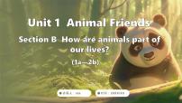 初中英语人教版（2024）七年级下册（2024）Unit 1 Animal friends教课内容课件ppt