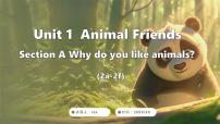 英语七年级下册（2024）Unit 1 Animal friends示范课课件ppt