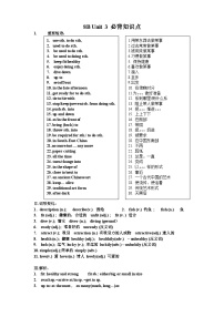 初中英语沪教牛津版（2024）八年级下册Unit 3 Traditional skills优秀学案