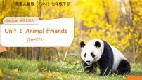 初中英语人教版（2024）七年级下册（2024）Unit 1 Animal friends教案配套ppt课件