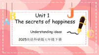 初中英语外研版（2024）七年级下册（2024）Unit 1 The secrets of happinessUnderstanding ideas课文内容课件ppt