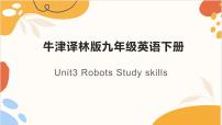 牛津译林版（2024）九年级下册Study skills优秀课件ppt