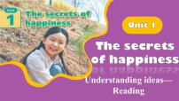 外研版（2024）七年级下册（2024）Unit 1 The secrets of happinessUnderstanding ideas备课课件ppt