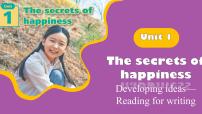 英语七年级下册（2024）Unit 1 The secrets of happinessDeveloping ideas课文内容课件ppt