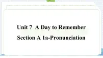 初中英语人教版（2024）七年级下册（2024）Unit 7 A Day to Remember教学课件ppt