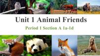 初中英语人教版（2024）七年级下册（2024）Unit 1 Animal friends教学课件ppt