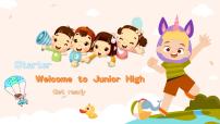 初中英语Starter Welcome to junior high完美版课件ppt