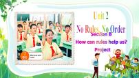 英语七年级下册（2024）Unit 2 No Rules, No Order课前预习课件ppt
