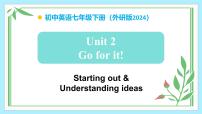 初中英语外研版（2024）七年级下册（2024）Starting out教学ppt课件