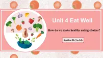 初中英语Unit 4 Eat Well精品课件ppt