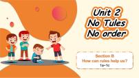 英语七年级下册（2024）Unit 2 No Rules, No Order教学ppt课件