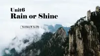 初中英语人教版（2024）七年级下册（2024）Unit 6 Rain or Shine图文课件ppt