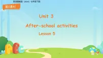 初中英语冀教版（2024）七年级下册（2024）Unit 3 After-school activitiesLesson 5 A plan for mountain climbing多媒体教学课件pp