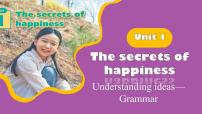 外研版（2024）七年级下册（2024）Unit 1 The secrets of happinessUnderstanding ideas背景图ppt课件